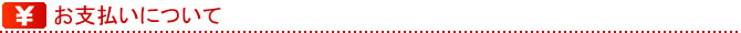お支払いについて