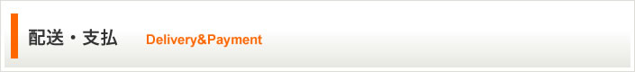 配送・支払