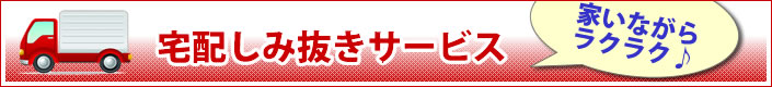 宅配しみ抜きサービス